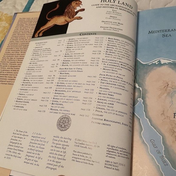 THE HOLY LAND Guide to the Archaeological Sites and Historical Monuments - Picture 9 of 12